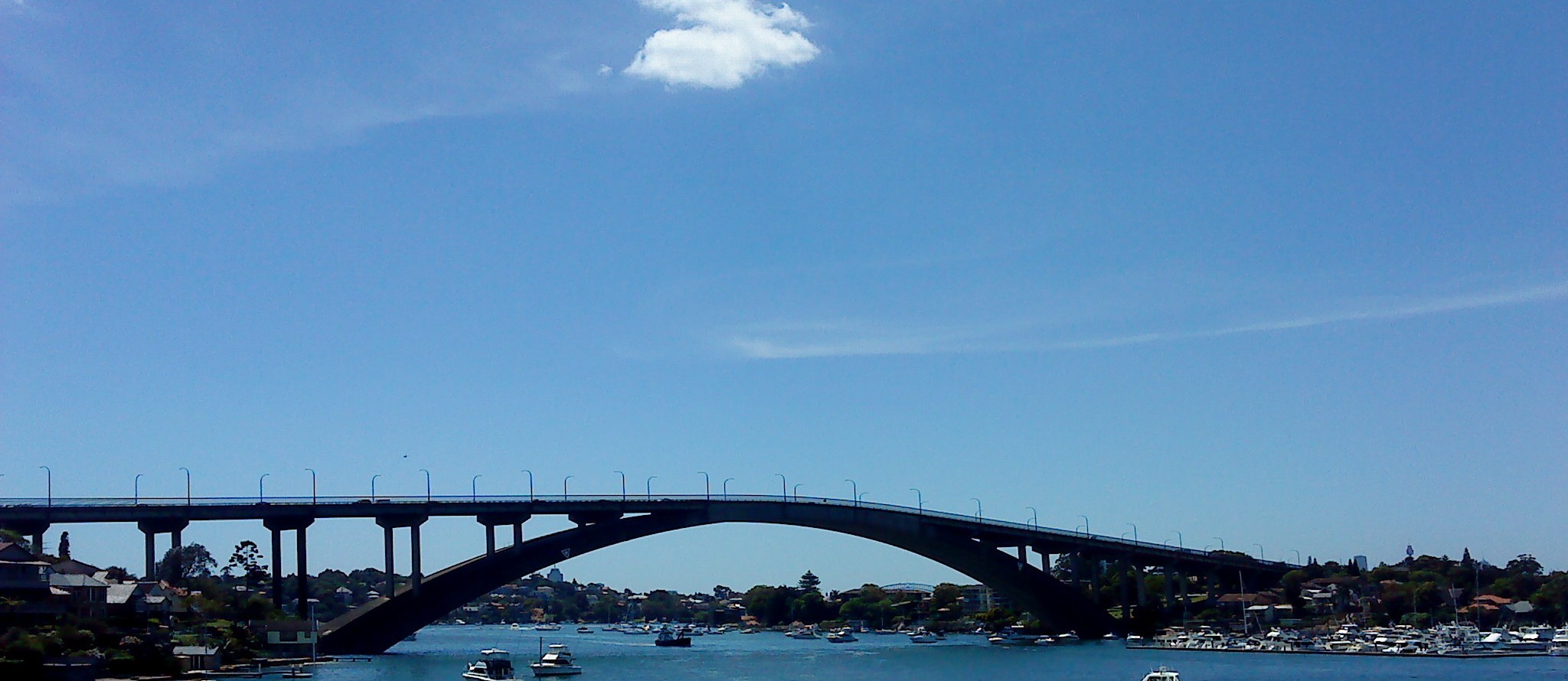"Gladesville Bridge" by phonetography101@flickr, used under CC BY / Cropped from original